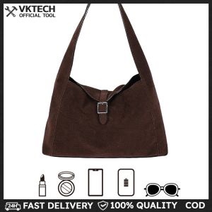 Women Faux Suede Solid Color Crossbody Bag Shoulder Bag for Work Dating and Weekend Travel