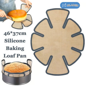 MLADEN Silicone Baking Loaf Pan Mat Reusable Non-Stick Loaf Pan Liner Baking Tools Easy Clean Kitchen Tools