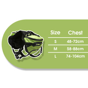 TRUELOVE Dog Shoulder Bag Multifunctional Dogs Self-Carry Backpack Harness Large Capacity Breathable Waterproof Reflective for Dog