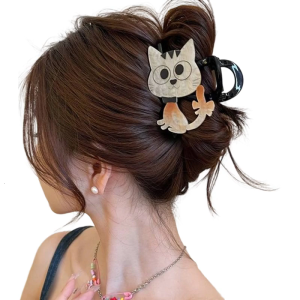 Large Hair Claw Clip Secure Ponytail Holder Slip Resistant Design for Long Hair Perfect for Weddings and Daily Styling