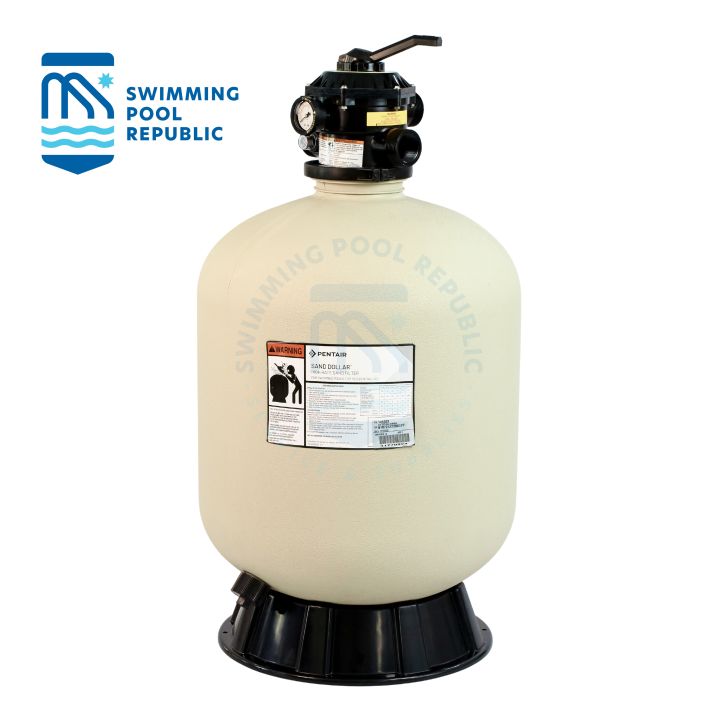 SWIMMING POOL SAND FILTER, PENTAIR SAND DOLLAR TOP MOUNT, 145322, 2.3