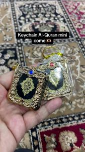 Elegant Living MY Muslim Keychain Resin Islamic Mini Yassin Al - Quran Book KeyRing BUKU RING KEY Rantai Kunci Kecil Al Quran