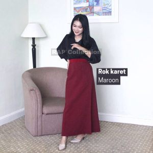 RAP collection - Rok kerja terbaru-rok kerja pinggang karet Syakira
