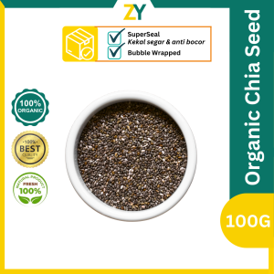 ORGANIC CHIA SEED BIJI 100g 200g 300g 400g 500g 600g 700g 800g 900g 1kg READY STOCK