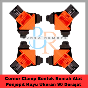 Corner Clamp Bentuk Rumah Alat Penjepit Kayu Ukuran 90 Derajat