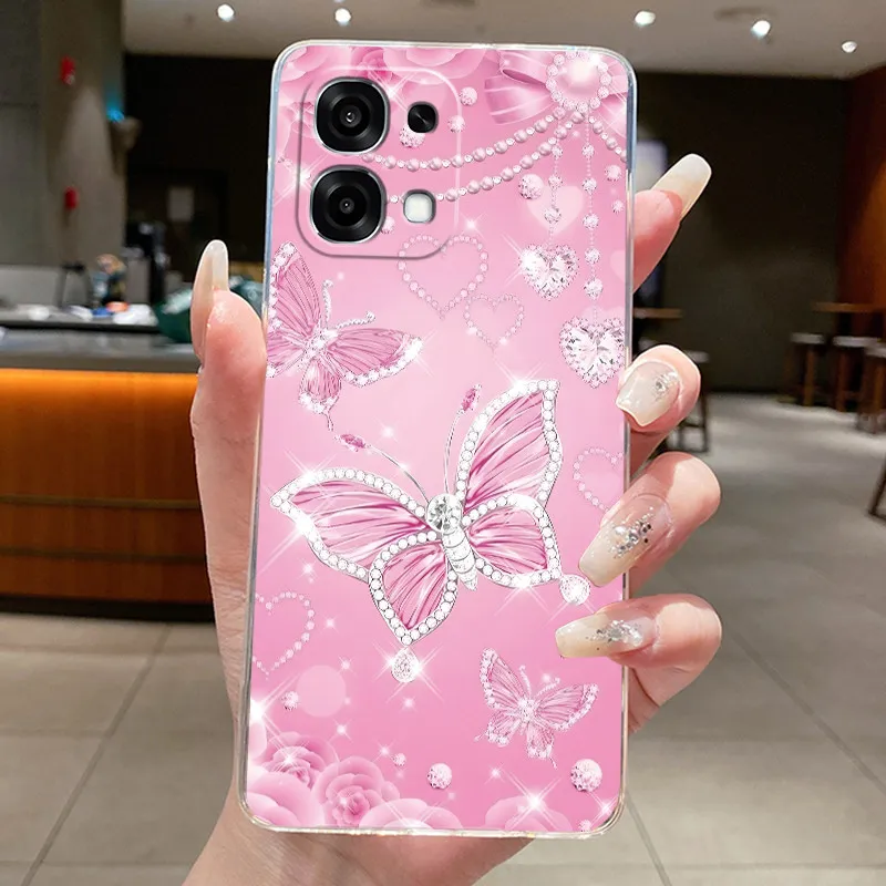 OPPO A6 Pro 5G Case For OPPO A6 Pro 5G (CPH2781)[aluminum Alloy All-inclusive Lens TPU Shockproof Phone Case Cover] | Singapore - View #2