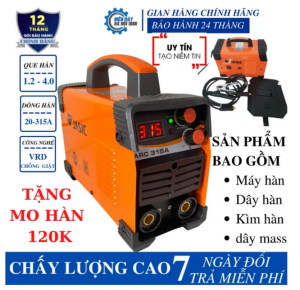 Máy Hàn ARC 315A-Máy Hàn Điện Tử ARC-315A - Máy hàng điện tử ARC Chính hãng tặng kèm phụ kiện