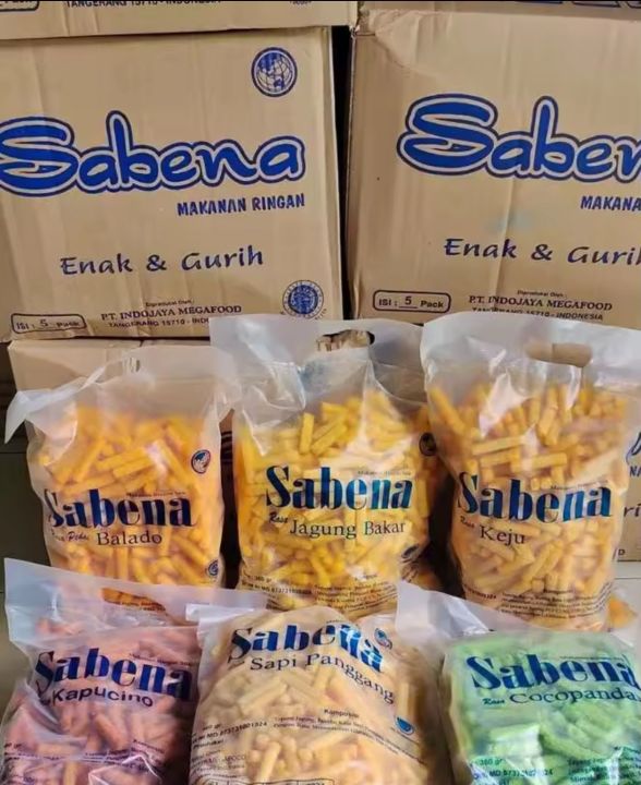 Api Sabeena SABENA - SABENA JUMBO 360g (1 Bungkus) Rasa jagung keju balado sapi ...