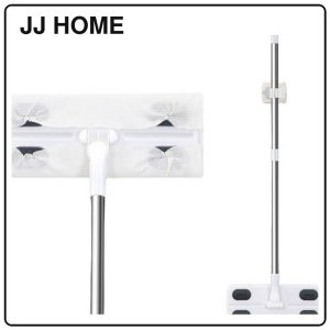 【JJ HOME】Multi-Functional Flat Mop with Wet and Dry Wipes 360 Floor Cleaner