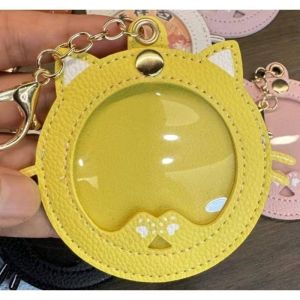 New Cat shape Ita Bag Pins Badge Protector Case for 58mm Anime Badges Decoration Bag Accessories Pin Case birthday gift