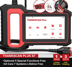 THINKCAR Thinkscan Plus S7 Professional thinkcar pro scanner Diagnostic Tools obd2 Scanner Read Clear Error Codes Check Engine EOBD OBD 2 Professional Car Diagnostic Tool