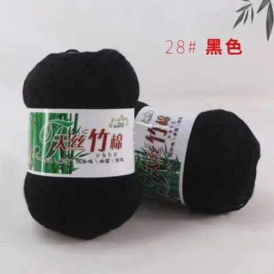Bamboo Cotton Yarn 6ply 50g Crochet Knitting Yarn