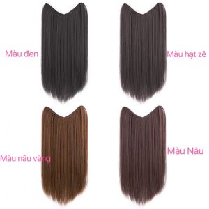 Tóc giả mảnh nối Nhà Mây làm phồng chân tóc độn phồng 2 bên bản 45cm-M6