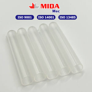 Ống nghiệm MIDAMEC 12x75 PP không nắp đóng gói 250 cái/bao