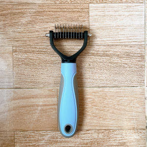 Lược chải gỡ rối chải lông rụng 2 chiều cho chó mèo lông dài