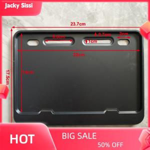 Jacky กรอบป้ายทะเบียนรถจักรยานยนต์อเนกประสงค์กันสนิมสำหรับด้านหน้าด้านหลัง