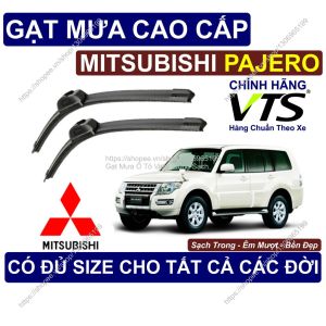 Gạt Mưa Sạch Êm Bền Kính Lái Mitsubishi Pajero Cặp Gạt Mưa Kính Lái Mitsubishi Pajero... Có Đủ Size Cho Các Đời Pajero