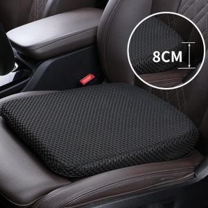 Đệm ngồi ô tô YUNAUN Đệm tăng cường ghế ô tô thoáng khí bằng vải Cotton Đệm ghế lưới dày thoải mái Đồ dùng ô tô