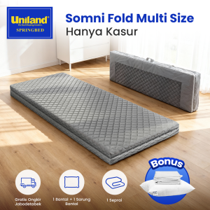 Uniland Somni Fold Multi Size 80 & 160 Kasur Busa Lipat Single & Double