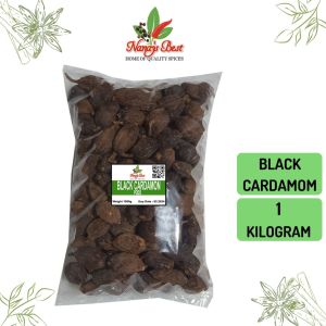 NanaysBest Black Cardamom Cardamon Pods  1000Grams