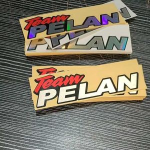 stiker cutting team pelan stiker motor
