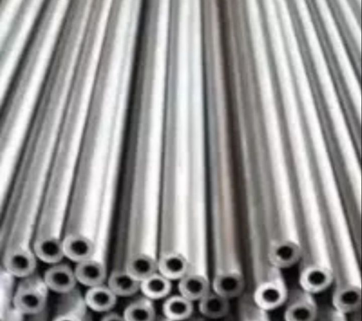 Trục con lăn băng chuyền thép trắng phi 12 lỗ 6.4mm