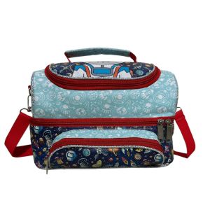 Lunch Bag Selempang 2 Tingkat - Tas Bekal Anak Untuk Sekolah