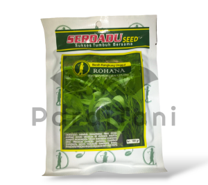 Benih kangkung ROHANA daun sedang isi 100 gr original kemasan pabrik