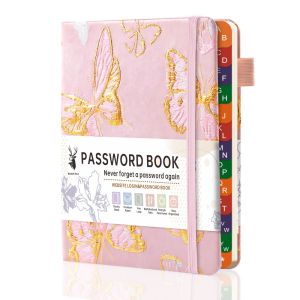 FDGFGG Practical Band Design B6 Embroidery Notebook Soft Touch Hardcover Delicate Embroidered Decoration Soft Touch Hardcover Notepad Stylish Compact Portable Secure Band Design Notebook Study