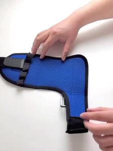 Hand Fixation Gloves for Stroke Hemiplegia Paraplegia Rehabilitation Training Hand Finger Grip Strength Assistant for Elderly