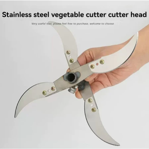 Shredder Forage Chopper Heavy Duty Cutting Machine for Vegetables Commercial Drill bit modification Hand Operated Chicken Duck Feed Grinder Crusher Forage Chopper Vegetable Cutter Specialized Blade Set for Household Farm Animals