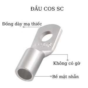 Cos trần sc cos đồng mạ kẽm chống oxi hoá cốt dây điện cos nối dây điện đầu cos sc cốt trần đầu cos sc cos dây điện đầu cos dây điện đầu cos đồng đầu cosseđầu cos nối dây điện đầu cos trầncốt đồng xịn