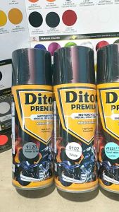 Paket Cat Semprot Pilok Diton Premium Lengkap 4 Kaleng 400cc