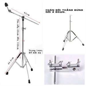 Giá Đỡ Boom Cymbal TCB700 Ø22 mm Cao Cấp – Linh Hoạt 360° Chiều Cao 80-130 cm Bền Chắc & Dễ Lắp Đặt!