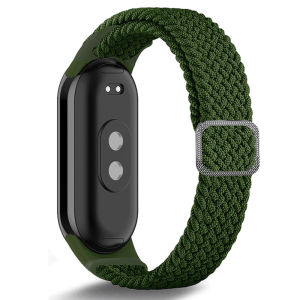 Dây đeo vòng bện bằng nylon cho vòng đeo tay thông minh Xiaomi Smart Band 10 NFC có thể điều chỉnh