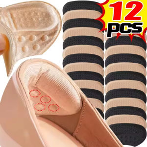 12pcs Soft Foam Insoles Heel Patch Pain Relief Anti-Abrasive Pad/Foot Care Protector Adhesive Insole
