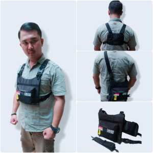 Tas Slempang Balada Rompi Dada Tactical ( HARGA GROSIR ) ChestBag Army
