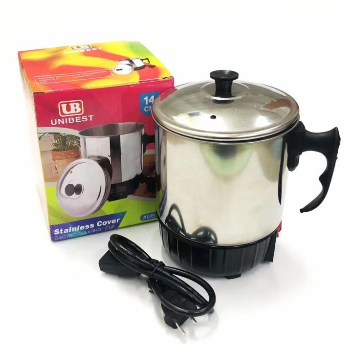 Stainless Steel Mini Electric Kettle Portable Travel Kettle Cup