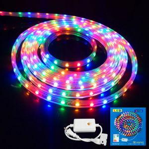 ไฟตกแต่งห้อง LED Linear Light USB Mount 10 เมตรลูกปัด LED สำหรับเทศกาลคริสต์มาสปาร์ตี้ตกแต่งภายในสามารถกะพริบตามเพลง ใบสมัคร พร้อมรีโมทคอนโทรล