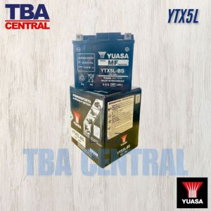 YUASA MOTORCYCLE BATTERYT YTX5L-BS QR : 8653754