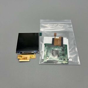 New 2.45inch GBC IPS LCD Screen Kits for Gameboy Color IPS High Brightness Original LCD Screen for GBC IPS Game Screen no need cut