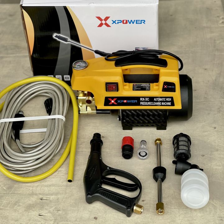 Máy rửa xe áp lực cao - Máy rửa xe mini gia đình - Máy rửa xe Xpower ...