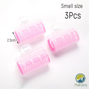 โรลม้วนผม โรลม้วนผมตีนตุ๊กแก โรลม้วนผมไม่ใช้ความร้อน 3 ชิ้น/set Roll Curler Makayo