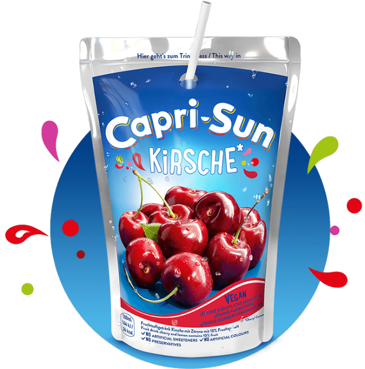 Capri Sun Cherry Juice 8 Pouch | Lazada