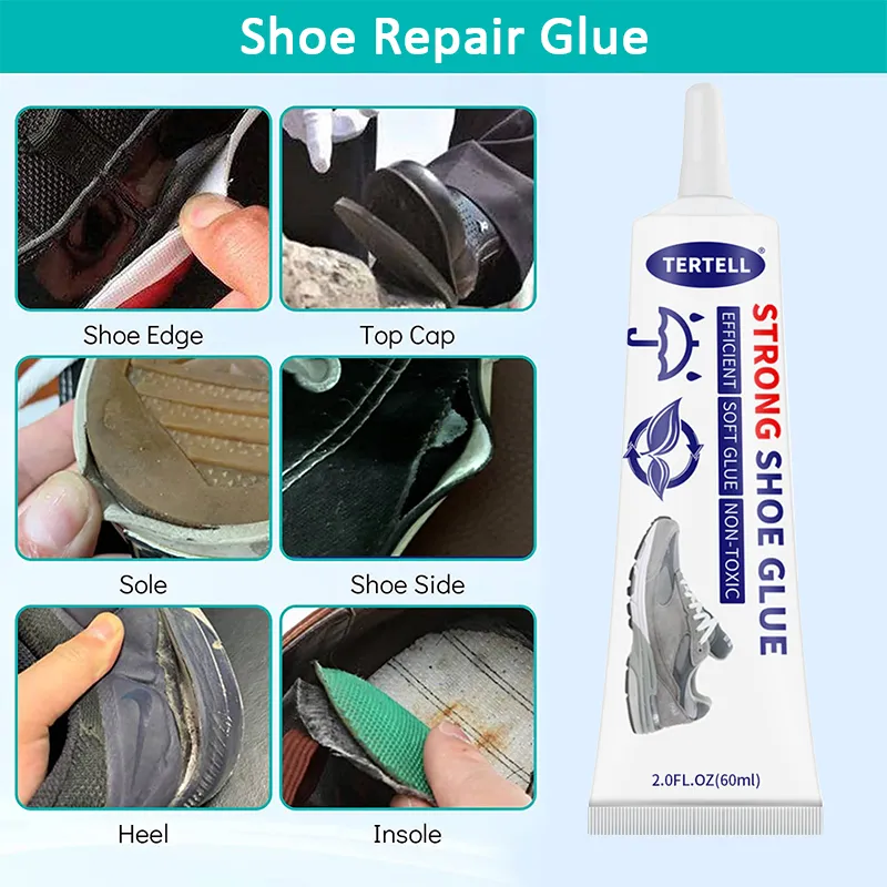 60ml Shoe Glue Heavy Duty Shoe Glue For Rubber Shoes Original Shoes Quick  Dry Waterproof Original Shoe Glue Super Glue Repair Rubber Shoes