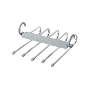 Nachuan Pant Hanger 5 Layers Magic Hanger Rack Multi Functional Pants Rack Wardrobe Folding Organizer Cloth Storage Rack裤架