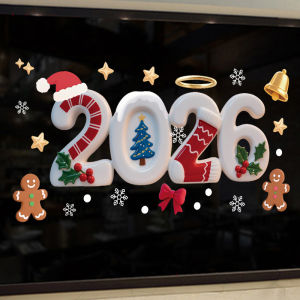 Decal chi tiết trang noel tranh tết  tranh decal 2026