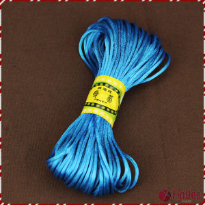 FinDee เชือกไนล่อน 2.5mm*20m มี 10 สี สําหรับถักมาคราเม่ DIY ด้ายถักมือ Handmade rope