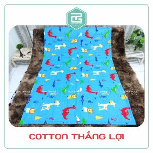 Mền nhà trẻ Chăn mền  100% Cotton Thắng lợi cho bé 80x120