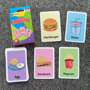 【Ready Stock】Early Learning Flash Cards for Toddler & Babies★Animals√Shapes√Fruits√Body Parts√Colours√Vegetables√